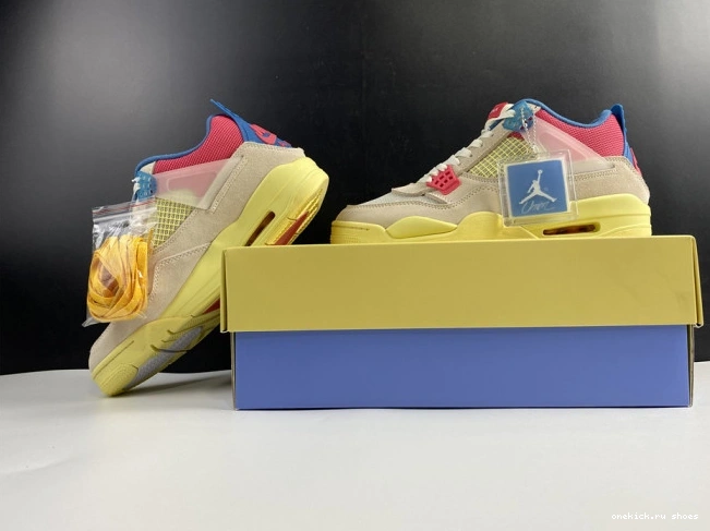 Rep Jordan DC9533-800 Retro 4 Air Guava Ice Union 0614